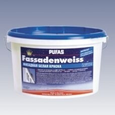 ПУФАС FASSADENWEISS (А) краска фасадная белая морозостойкая (10л=14,7кг) Россия